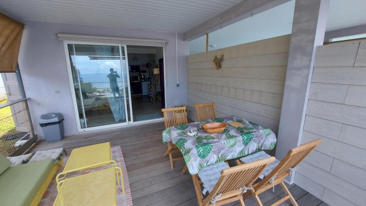 Studio Vaimiti Pour 2 Personnes Vue Mer Et Moorea فا المظهر الخارجي الصورة